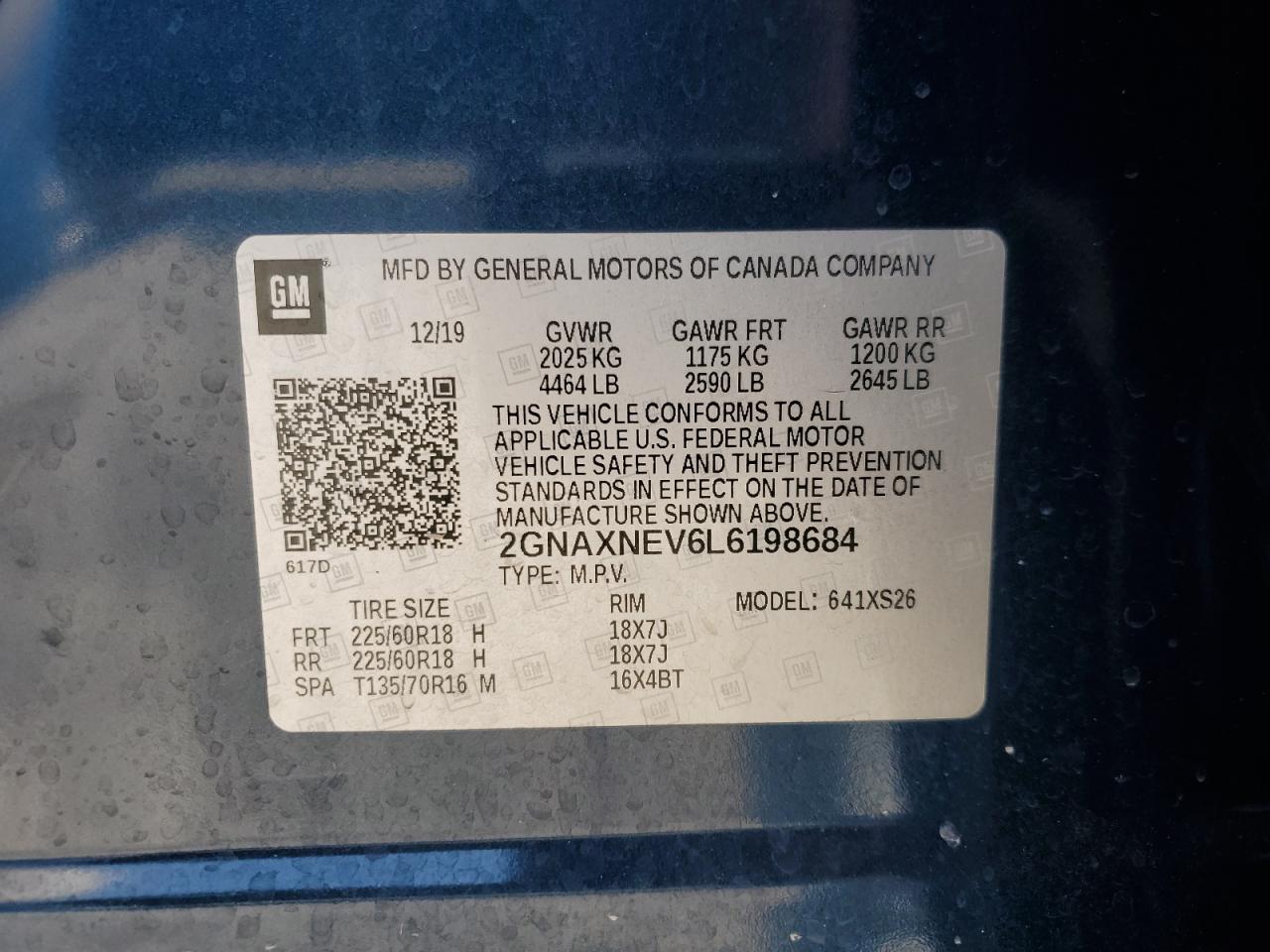 CHEVROLET EQUINOX PREMIER