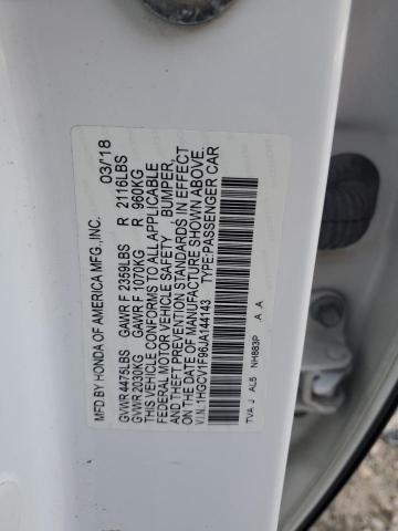 2018 HONDA ACCORD TOU - 1HGCV1F96JA144143
