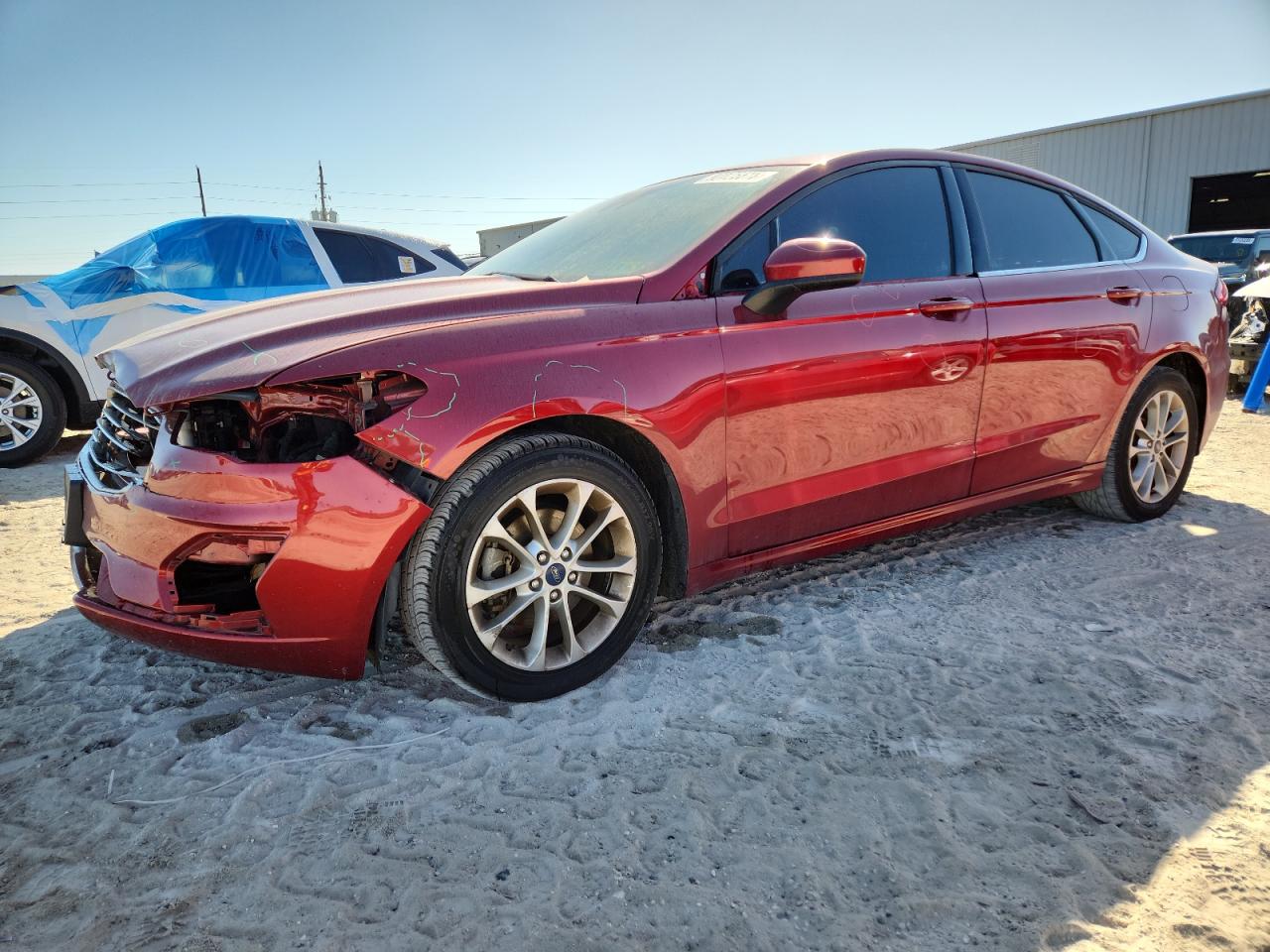 Lot #3302885930 2019 FORD FUSION SE