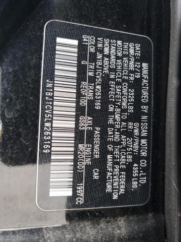 2020 NISSAN ROGUE SPOR #3296432725