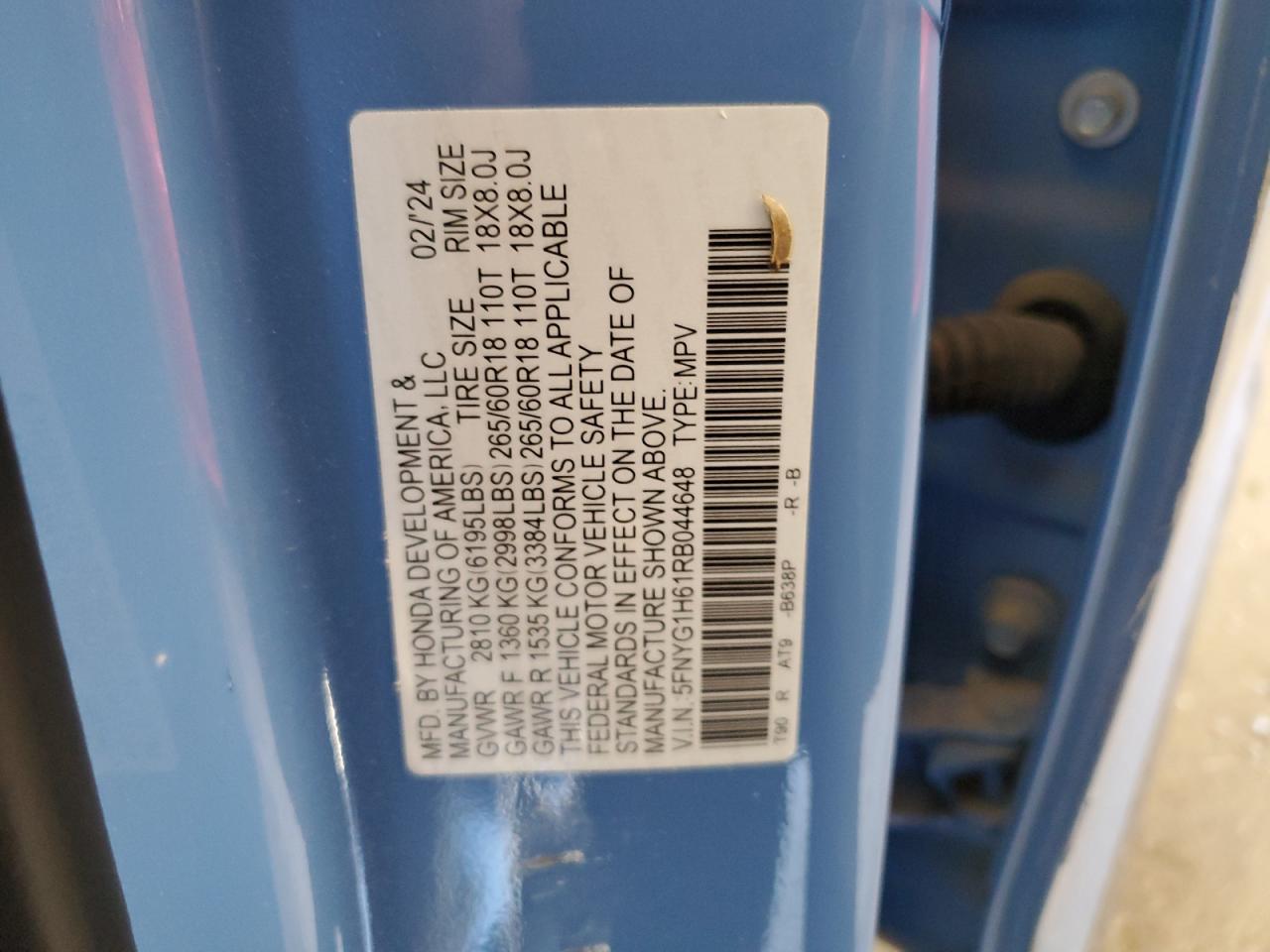 HONDA PILOT TRAILSPORT