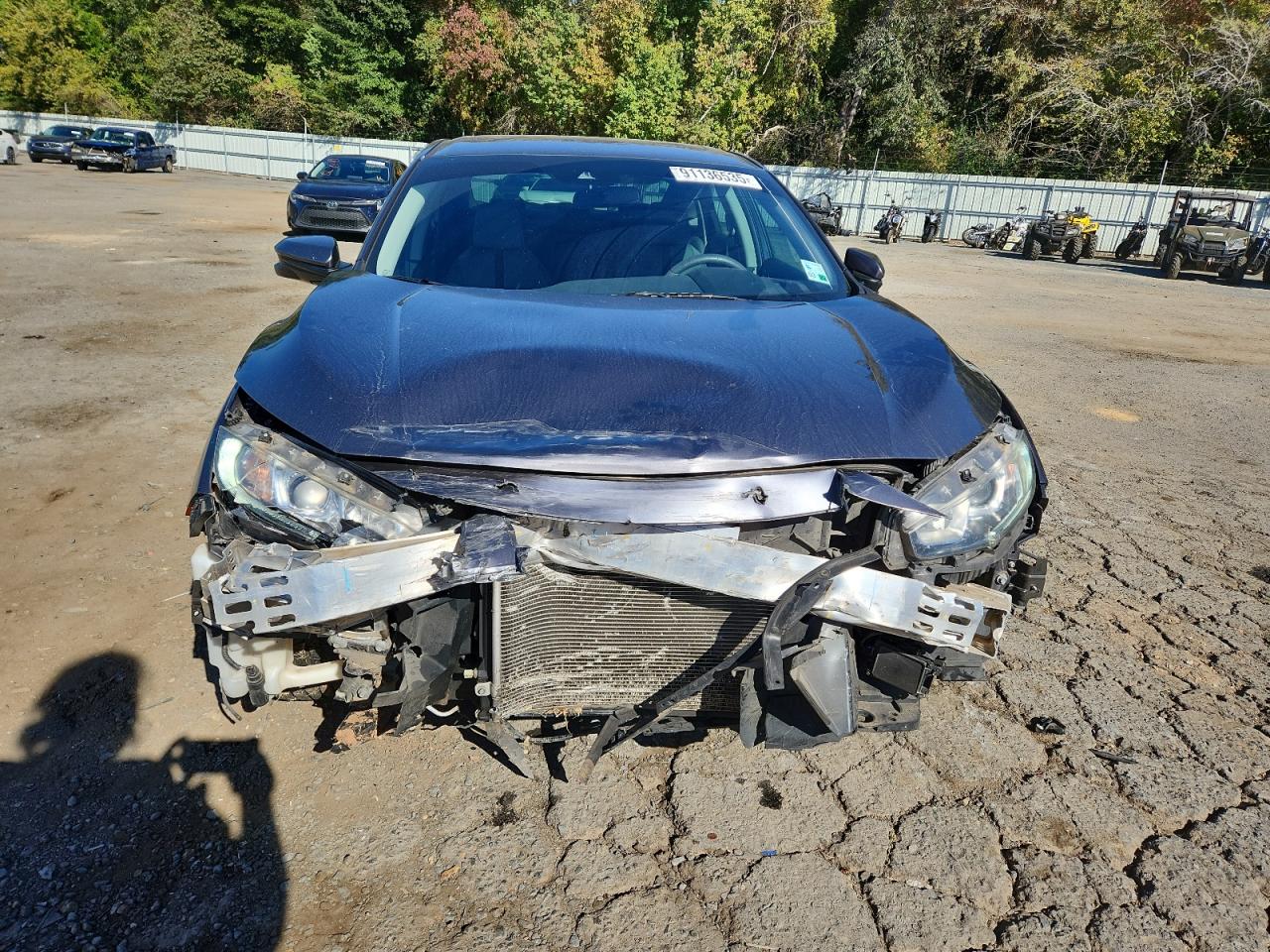 Lot #3311673244 2017 HONDA CIVIC EX