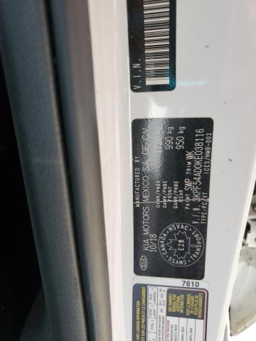 2019 KIA FORTE EX #3304583483