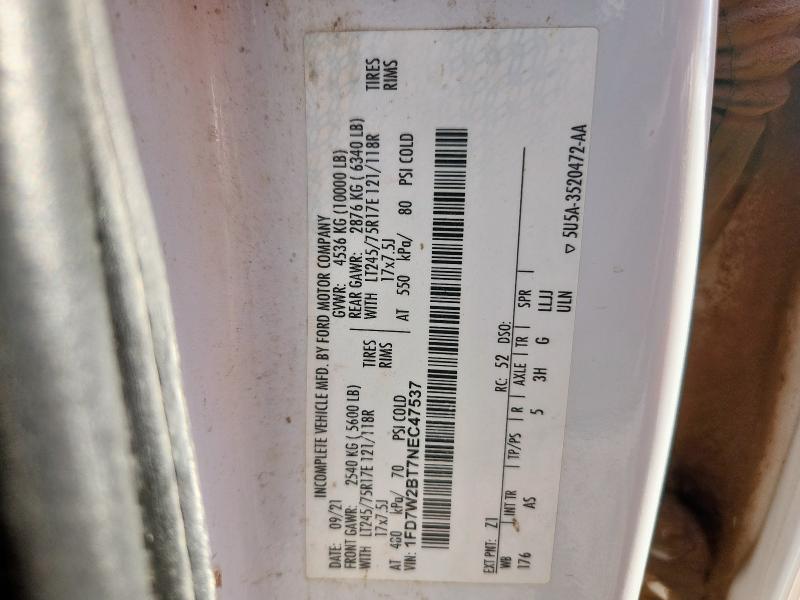 2022 FORD F250 SUPER #3301594623