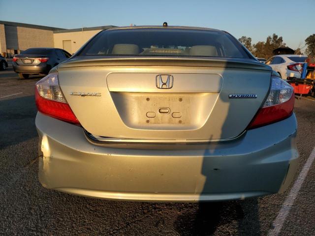 2012 HONDA CIVIC HYBR #3297926774