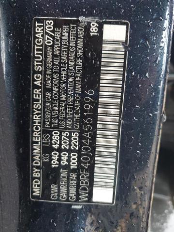 2004 MERCEDES-BENZ C 230K SPO #3301909463