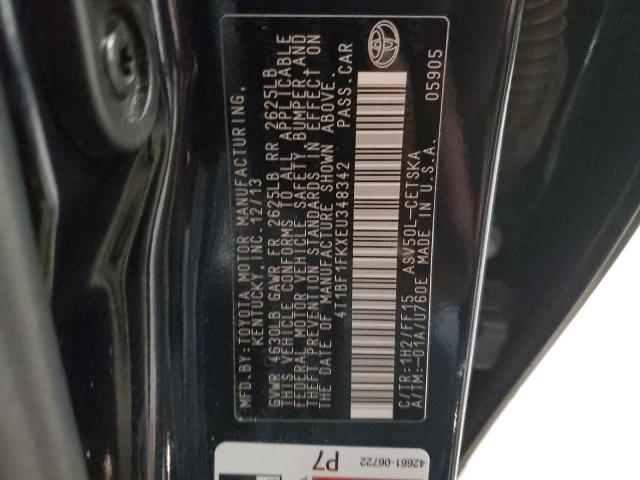 2014 TOYOTA CAMRY L #3302793937