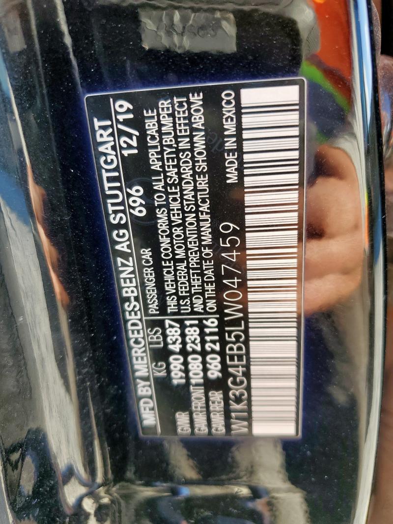 2020 MERCEDES-BENZ A 220 #3296946814