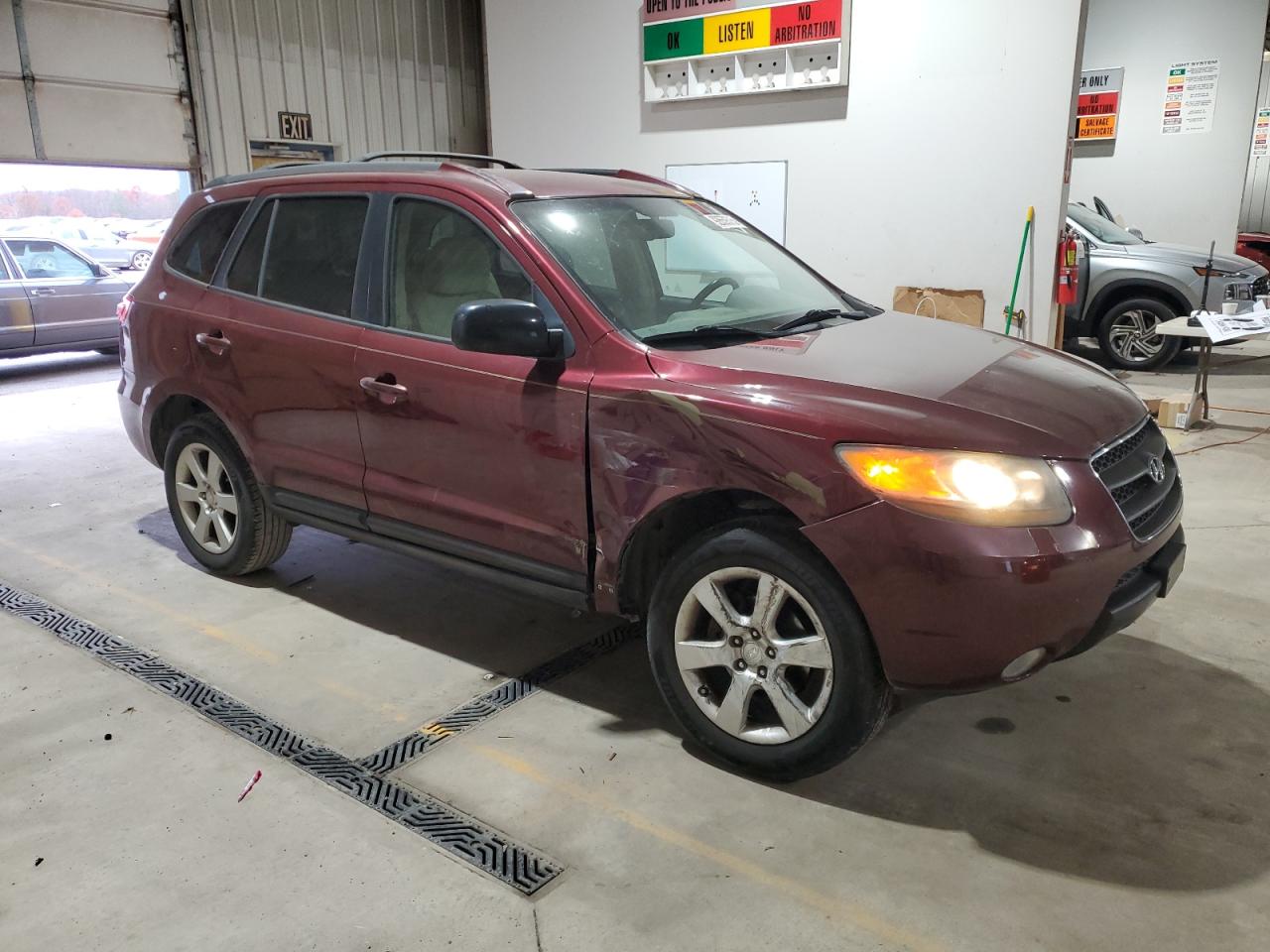 Lot #3302715002 2007 HYUNDAI SANTA FE S