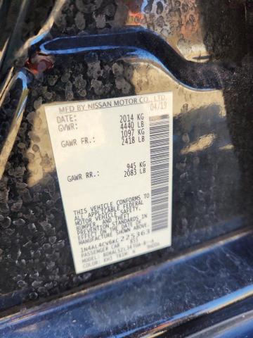 2019 NISSAN ALTIMA SR #3301815350