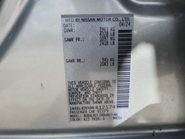 2024 NISSAN ALTIMA SV #3302683018