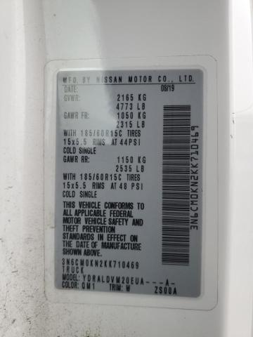 2019 NISSAN NV200 #3304527435