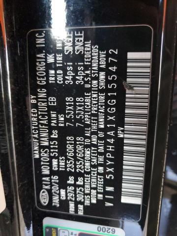 2016 KIA SORENTO EX #3305389342