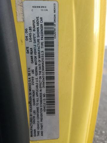 2006 VOLKSWAGEN NEW BEETLE #3286703311