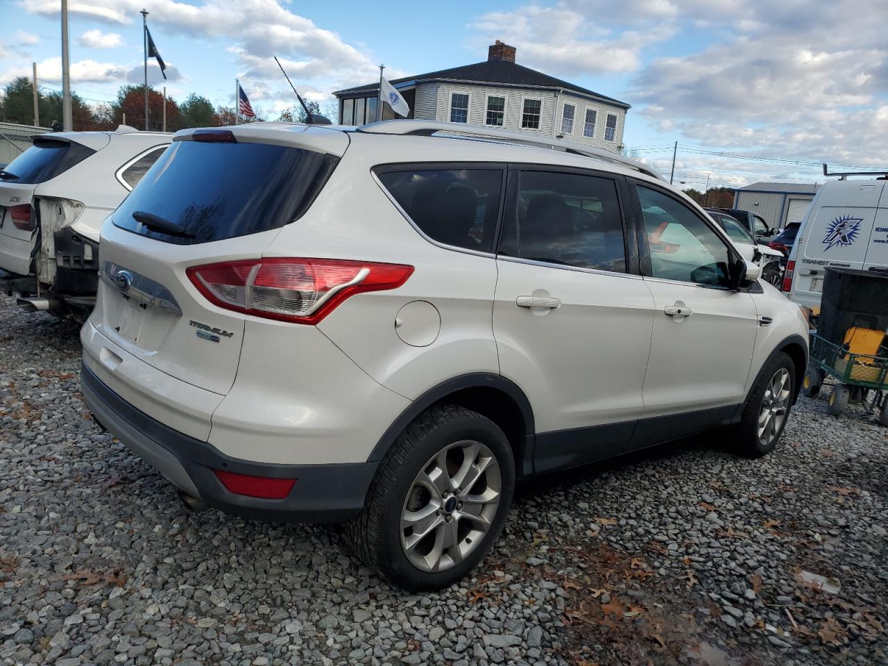 Lot #3316736401 2014 FORD ESCAPE TIT