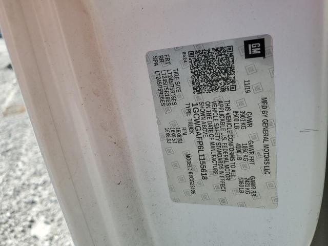 2020 CHEVROLET EXPRESS G2 #3297151504