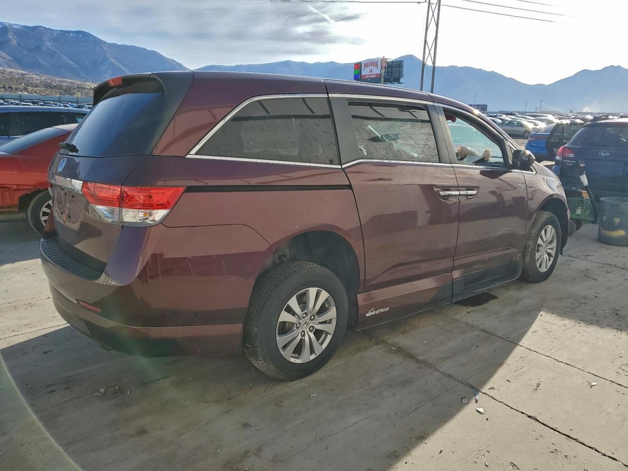 Lot #3308649515 2016 HONDA ODYSSEY EX