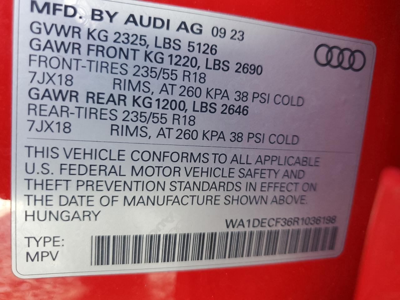 AUDI Q3 PREMIUM S LINE 45