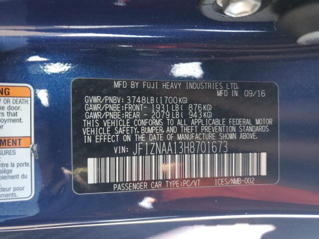 2017 TOYOTA 86 BASE JF1ZNAA13H8701673