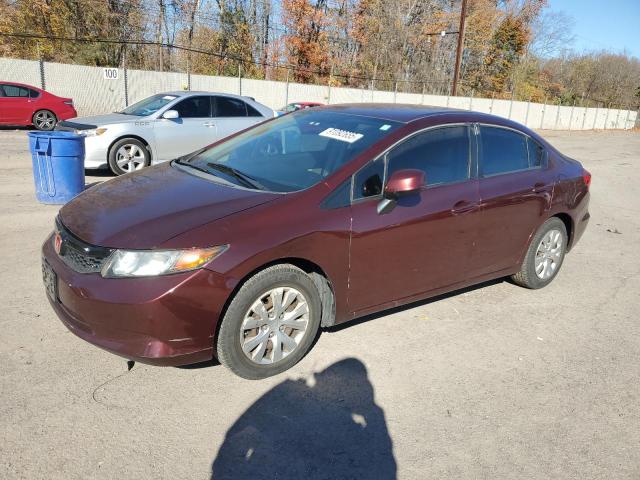 Global Auto Auctions: 2012 HONDA CIVIC LX