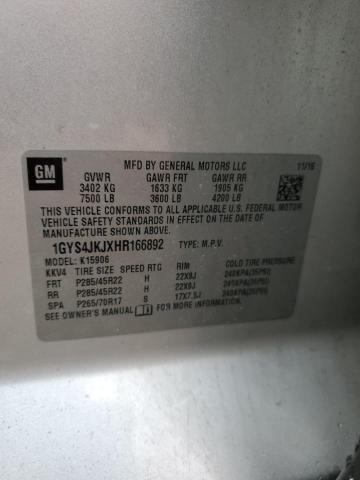 2017 CADILLAC ESCALADE E #3290132271