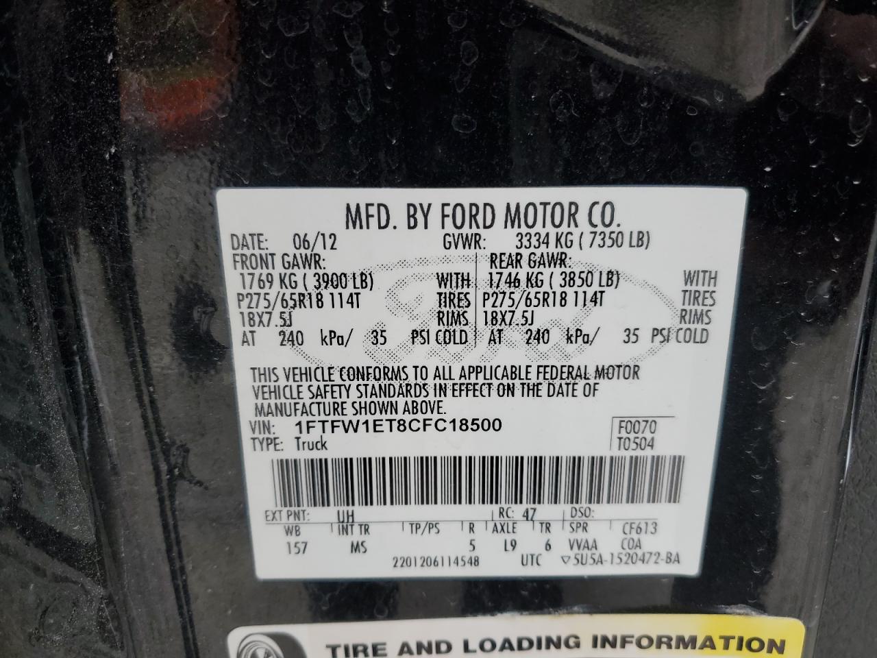 FORD F-150 SUPERCREW