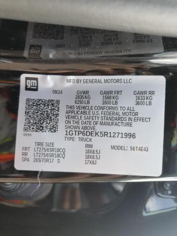 2024 GMC CANYON AT4 #3296640021