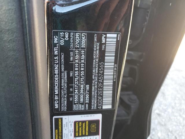 2015 MERCEDES-BENZ GL 350 BLU #3296232440