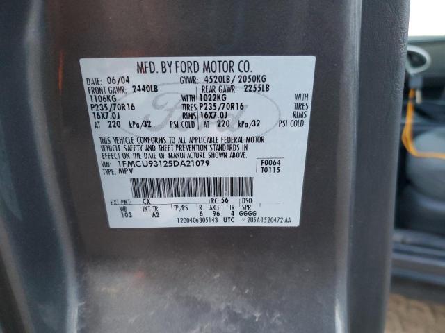 2005 FORD ESCAPE XLT #3297420196