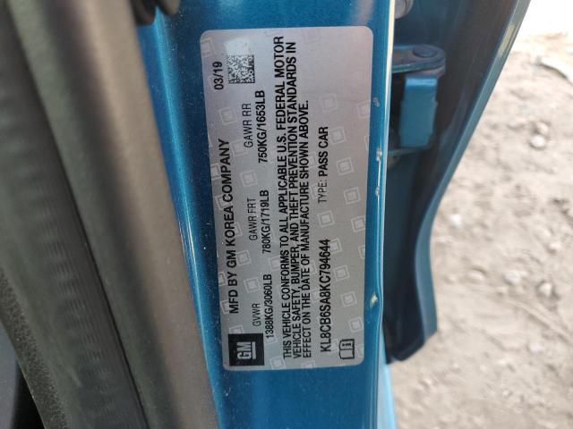 2019 CHEVROLET SPARK LS #3301866979