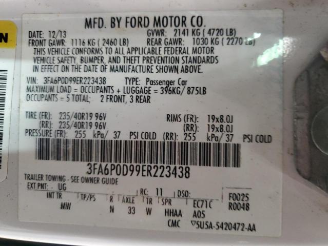 2014 FORD FUSION TIT - 3FA6P0D99ER223438