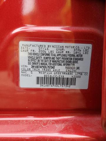 2013 NISSAN SENTRA S #3297946777