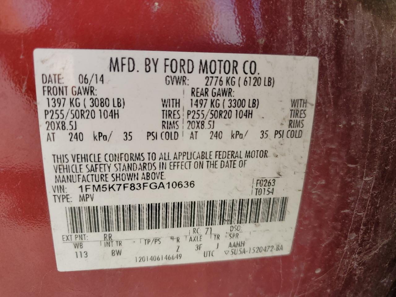 FORD EXPLORER LIMITED