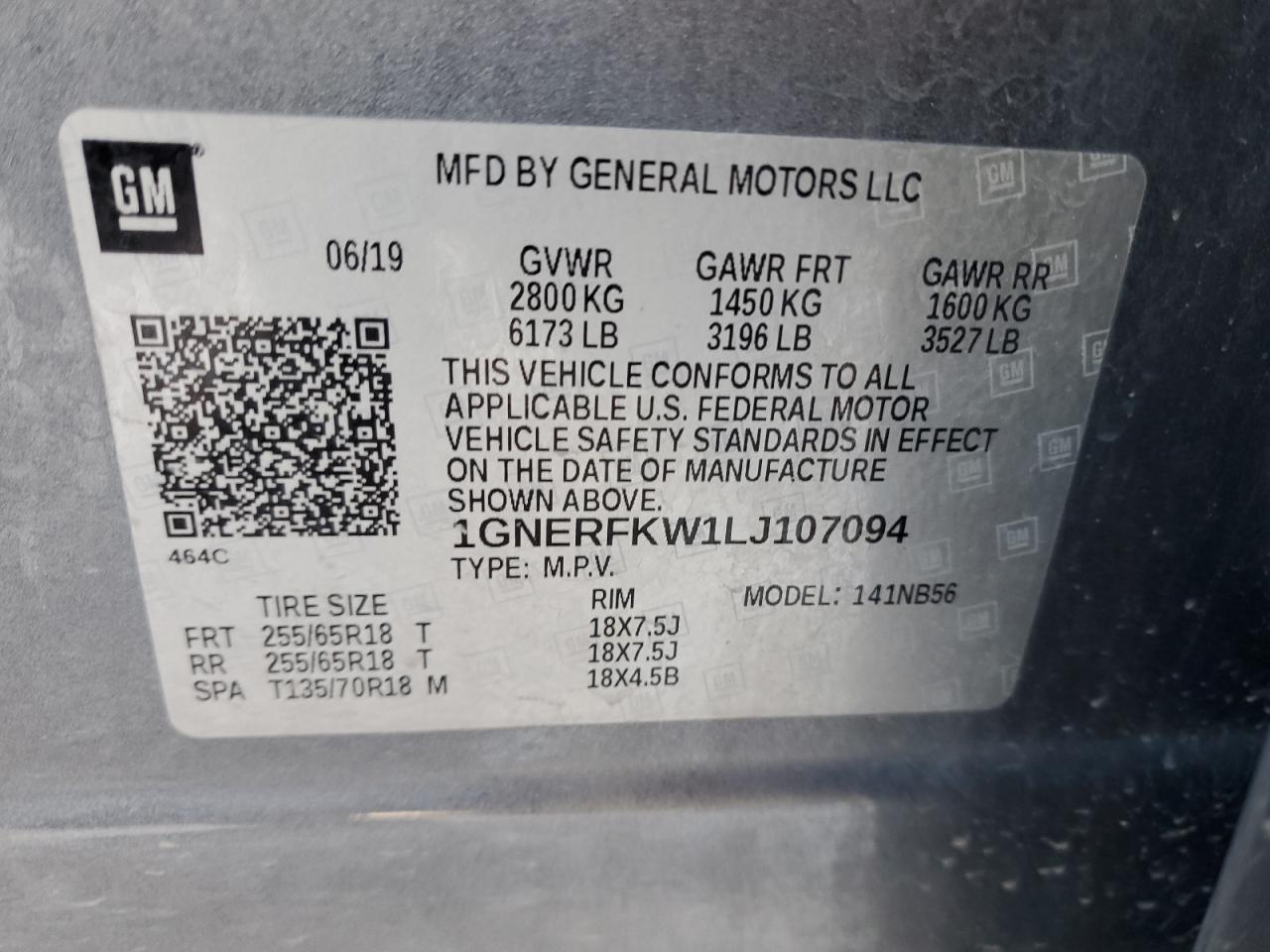 CHEVROLET TRAVERSE LS