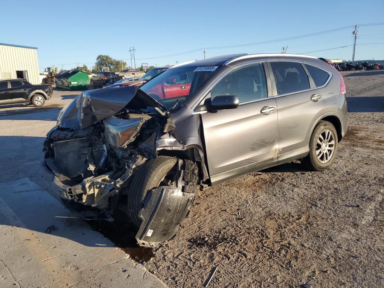 Lot #3308532505 2013 HONDA CR-V EXL
