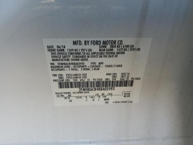 2019 FORD FLEX SEL #3286531187