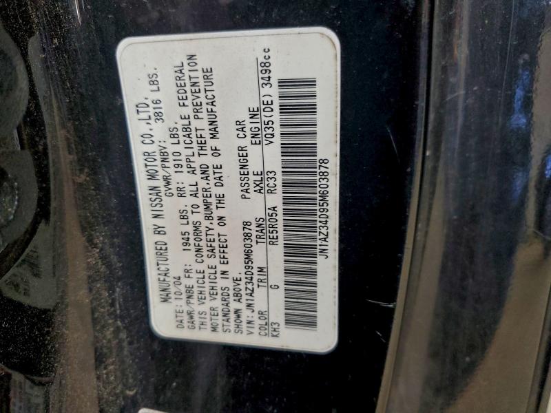 2005 NISSAN 350Z COUPE #3304779972