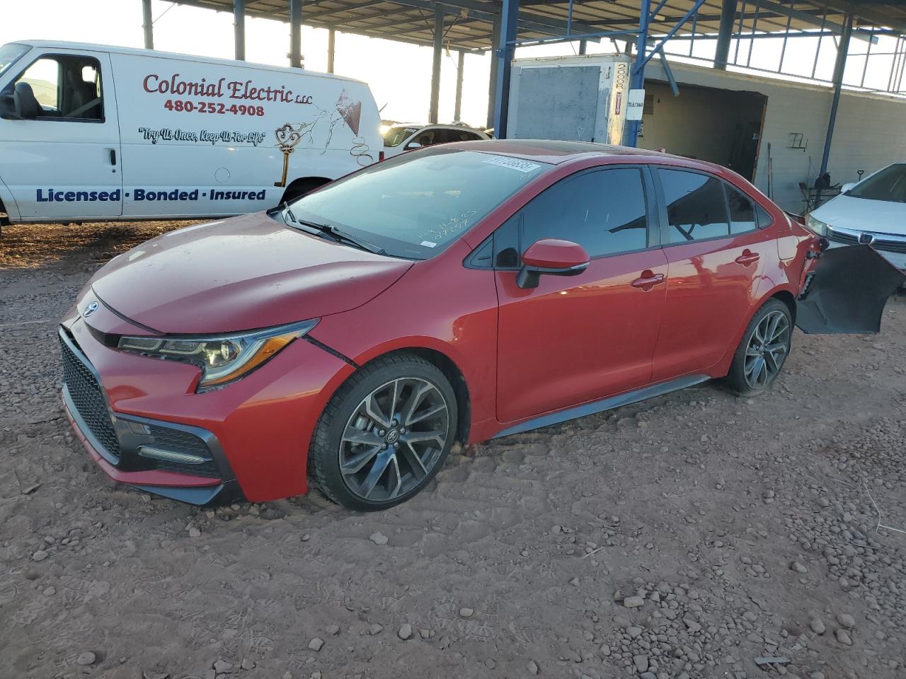 Lot #3301863970 2020 TOYOTA COROLLA SE