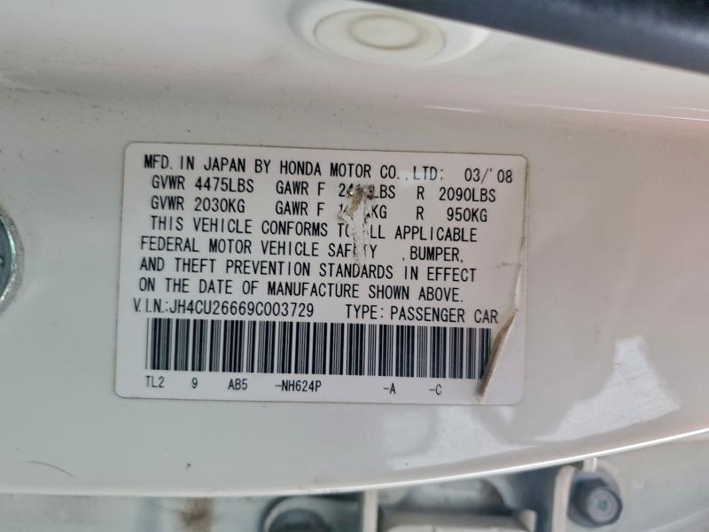 2009 ACURA TSX #3303708522