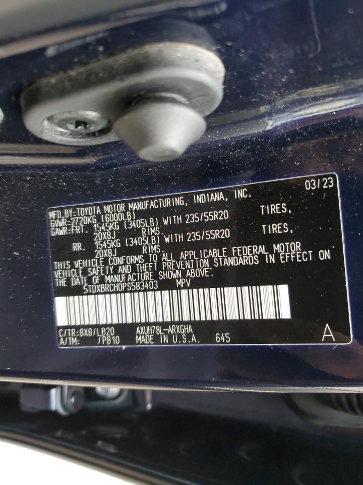 TOYOTA HIGHLANDER HYBRID LIMITED