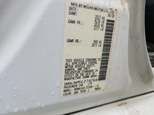 2018 NISSAN ALTIMA 2.5 #3304559456