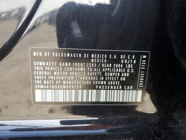 2016 VOLKSWAGEN GTI S/SE #3317147979