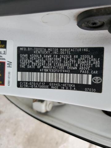 2015 TOYOTA AVALON XLE #3303880727