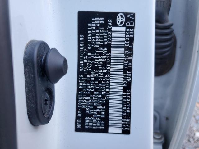 2017 TOYOTA COROLLA L #3286660301