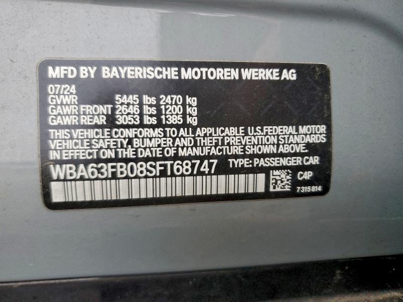 2025 BMW M440XI GRA #3302647078