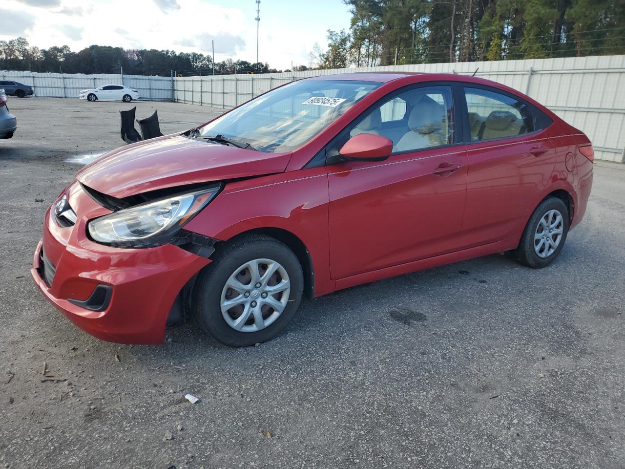 Lot #3287624024 2012 HYUNDAI ACCENT GLS