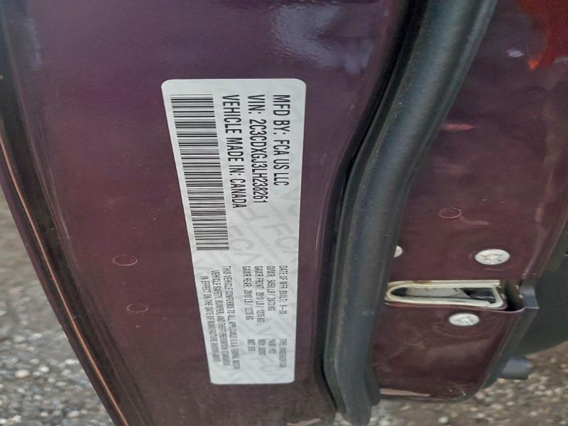 2020 DODGE CHARGER SC #3303840522