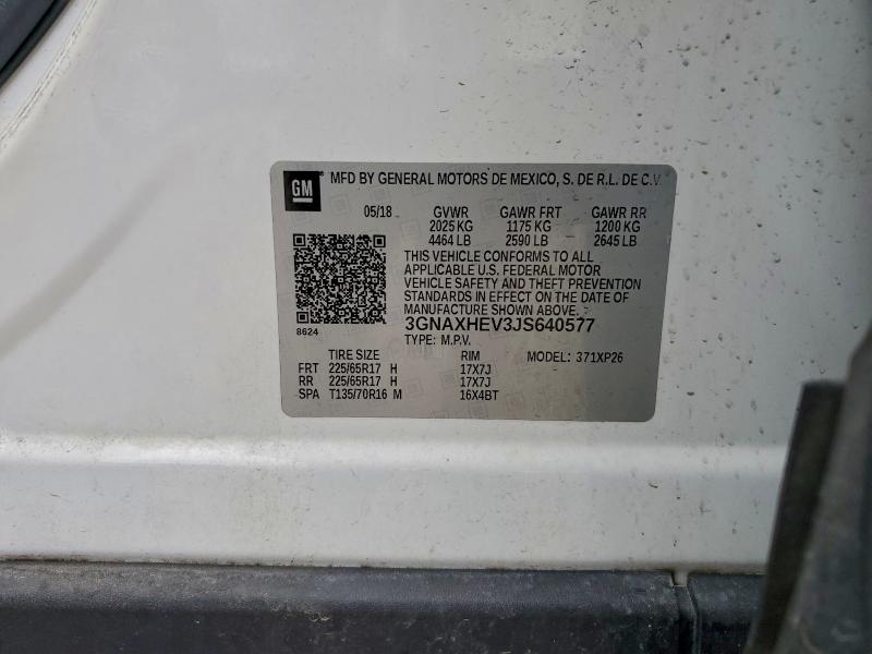 2018 CHEVROLET EQUINOX LS #3302741012