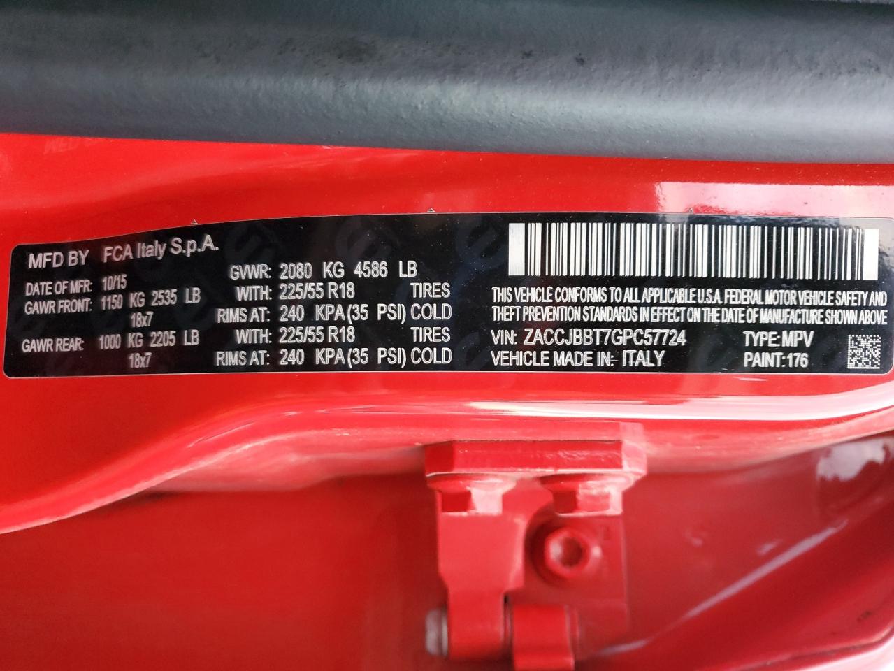 JEEP RENEGADE LATITUDE