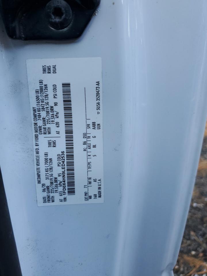 Lot #3302647104 2020 FORD F450 SUPER